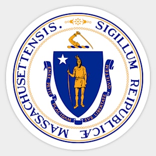 Massachusetts Coat of Arms Sticker